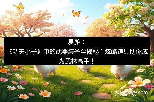 易游：《功夫小子》中的武器装备全揭秘：炫酷道具助你成为武林高手！